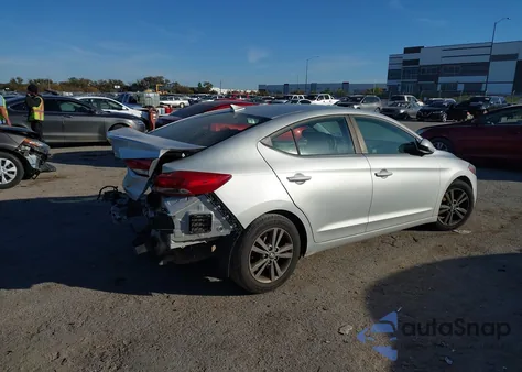 2018 Hyundai Elantra Sel z USA, uszkodzony, nr VIN 5NPD84LF4JH248337